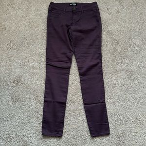 Express skinny jeans.